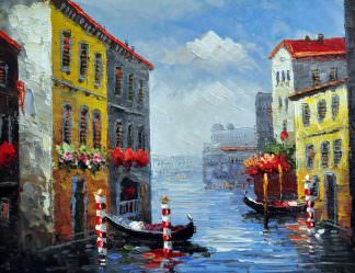 «Каналы Венеции» картина 30х40 арт.3ГР068