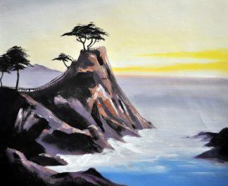 «Прибрежные скалы» картина  50х60 арт.5П111