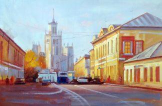 «Московские улочки» Картина 60х90 арт. 9Гр016