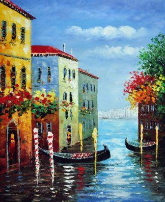 «Каналы Венеции» картина 50х60 5гр290