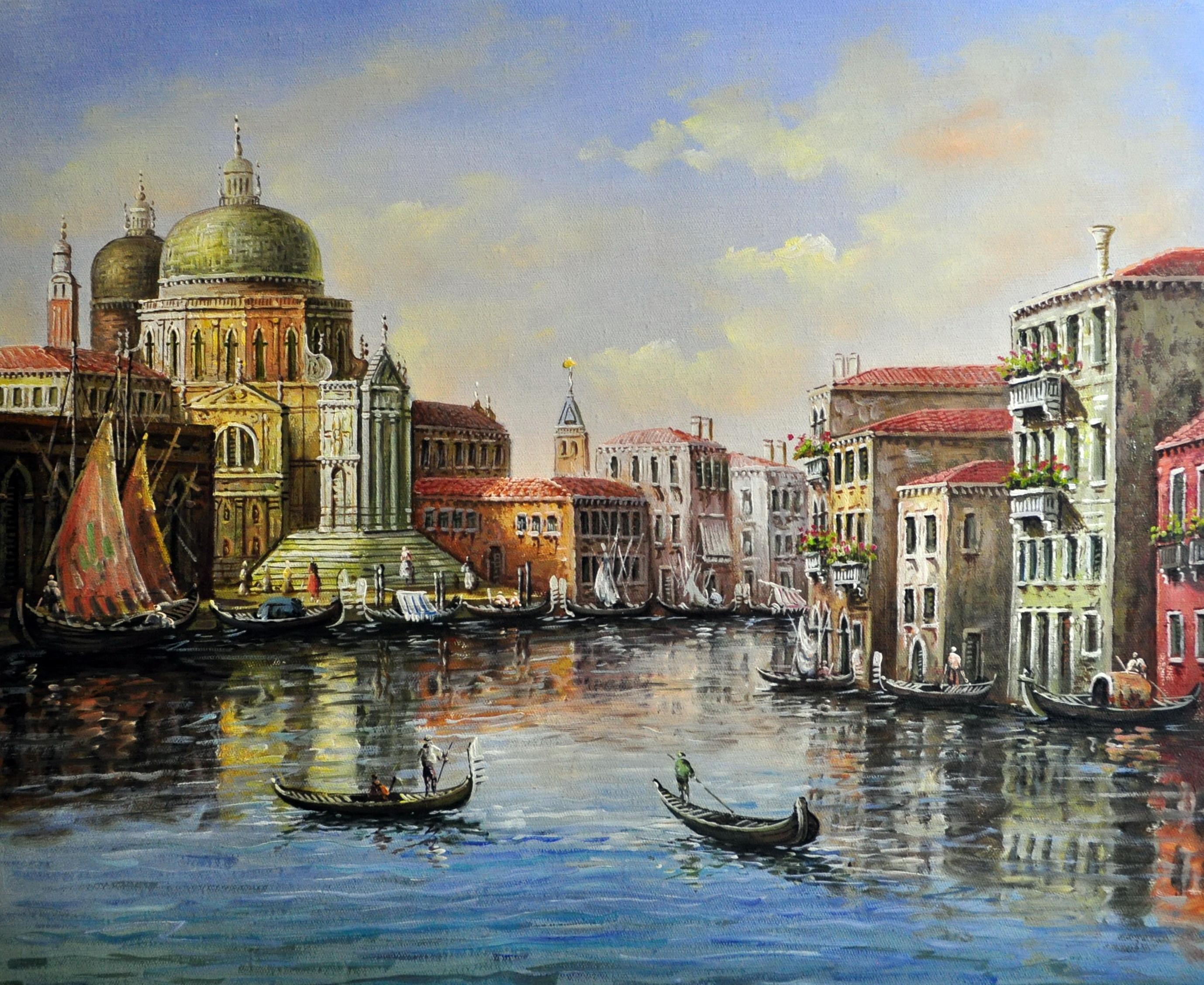 «Виды Венеции» картина 50х60 5гр311