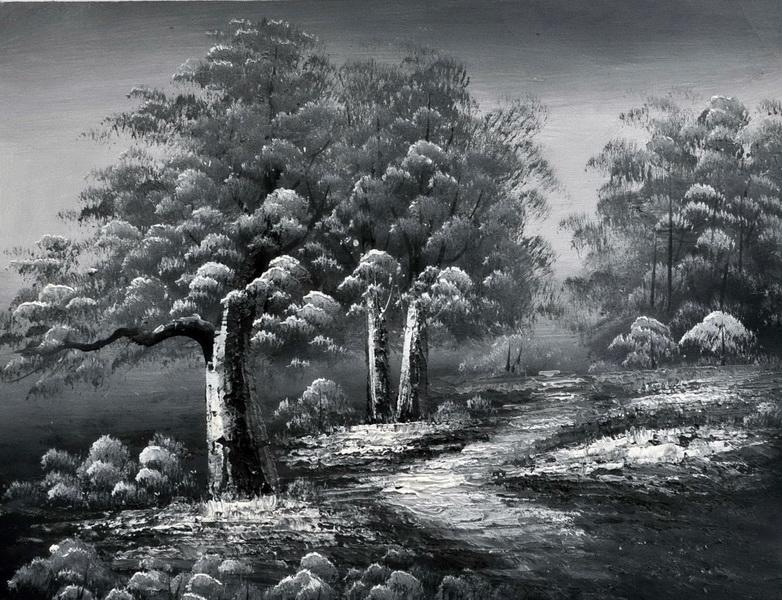 «Пейзаж» картина 30х40 3м012