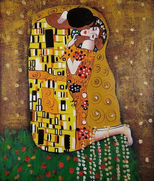 «Поцелуй Климта» картина 30х40 3р004