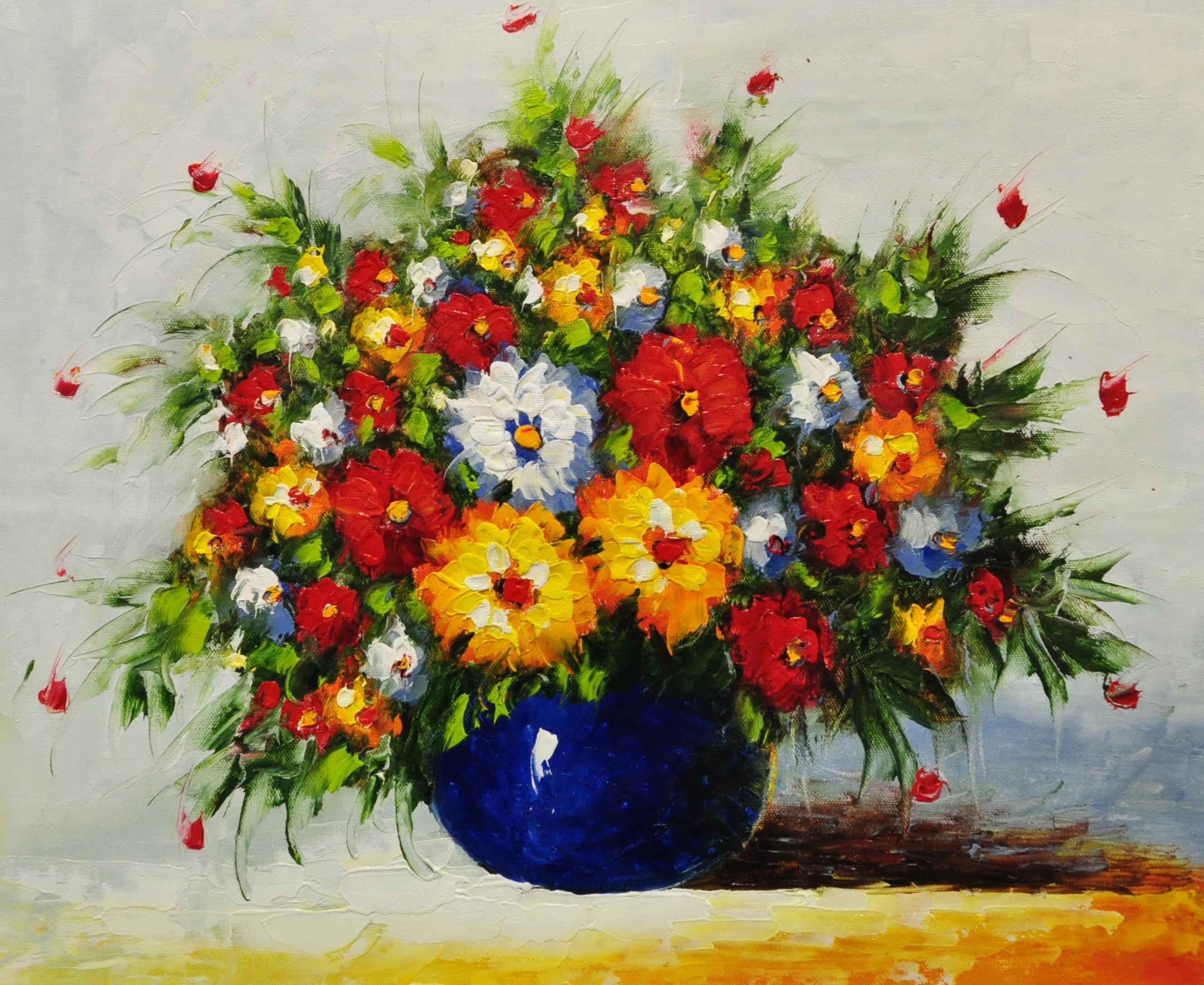 «Букет полевых цветов» картина 50х60 5ц340