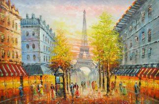 «Вечерний Париж» картина 60х90 9гр046