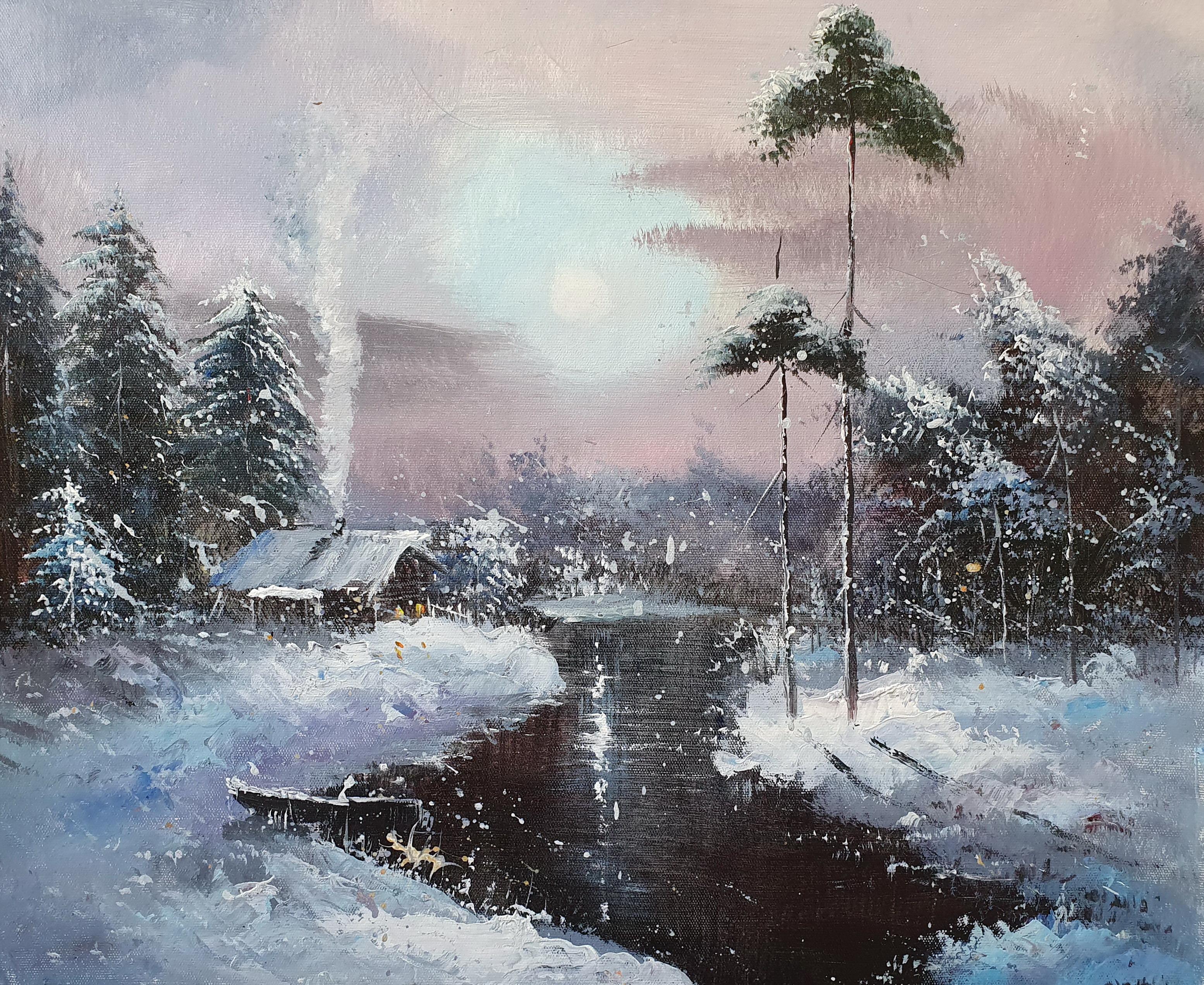 Картина 50х60 «Зима» 5п158