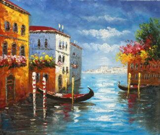 Картина 50х60 «Виды Венеции» 5гр338