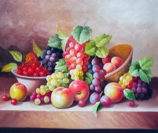 Картина 50х60 «Натюрморт с фруктами» 5ц365